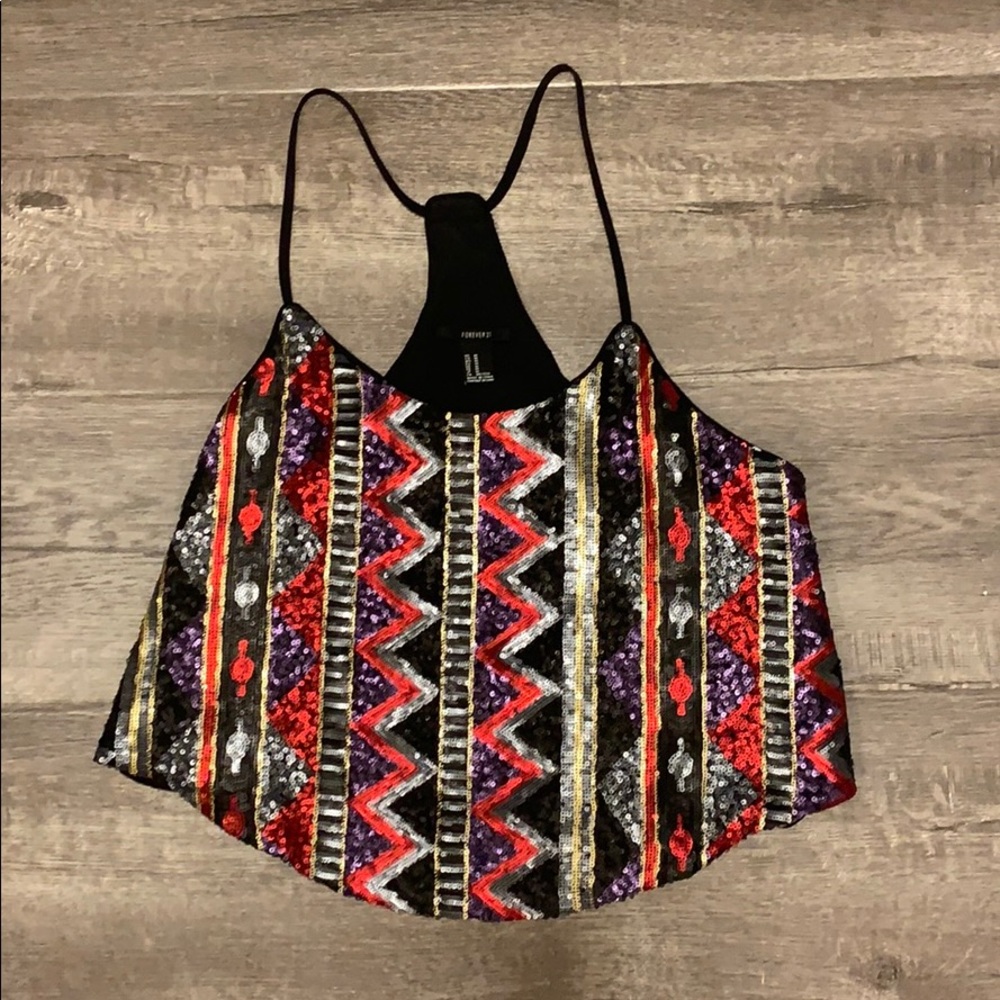Sequin women’s blouse